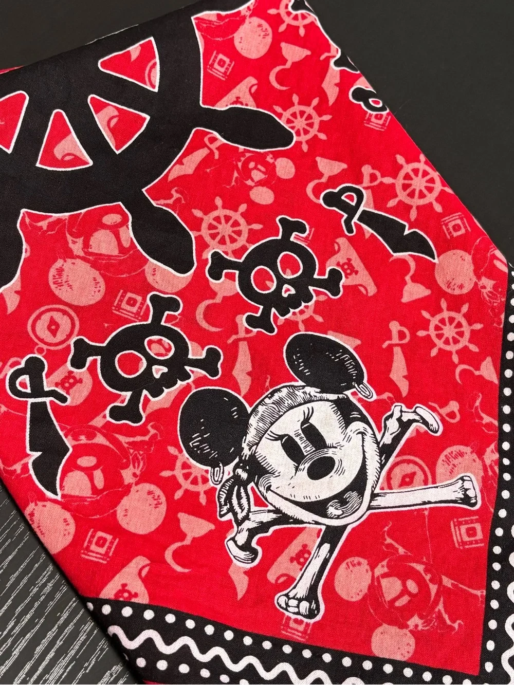 Disney Cruise Lines Pirate Mickey and Minnie Bandana